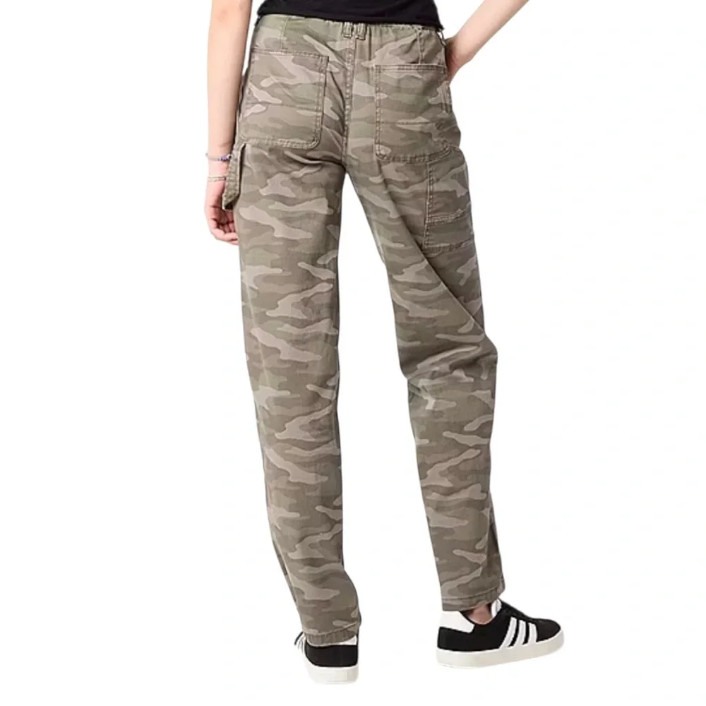 4/$20 Arizona Jean Co Camouflage Cargo Pants Wide Leg High Rise Baggy Medium - Picture 3 of 3